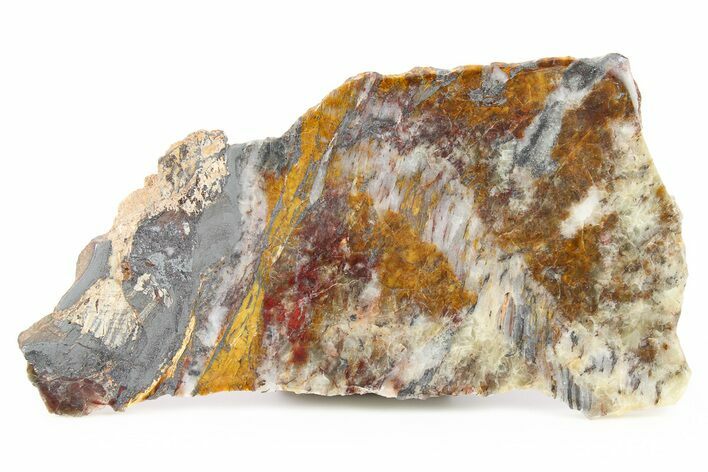 Lustrous Binghamite Agate Slab - Minnesota #263706
